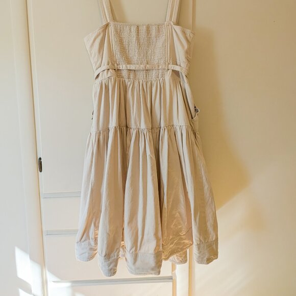 Anthropologie Pilcro Tiered Square-Neck Dress (US 16/UK 20) - Picture 4 of 9